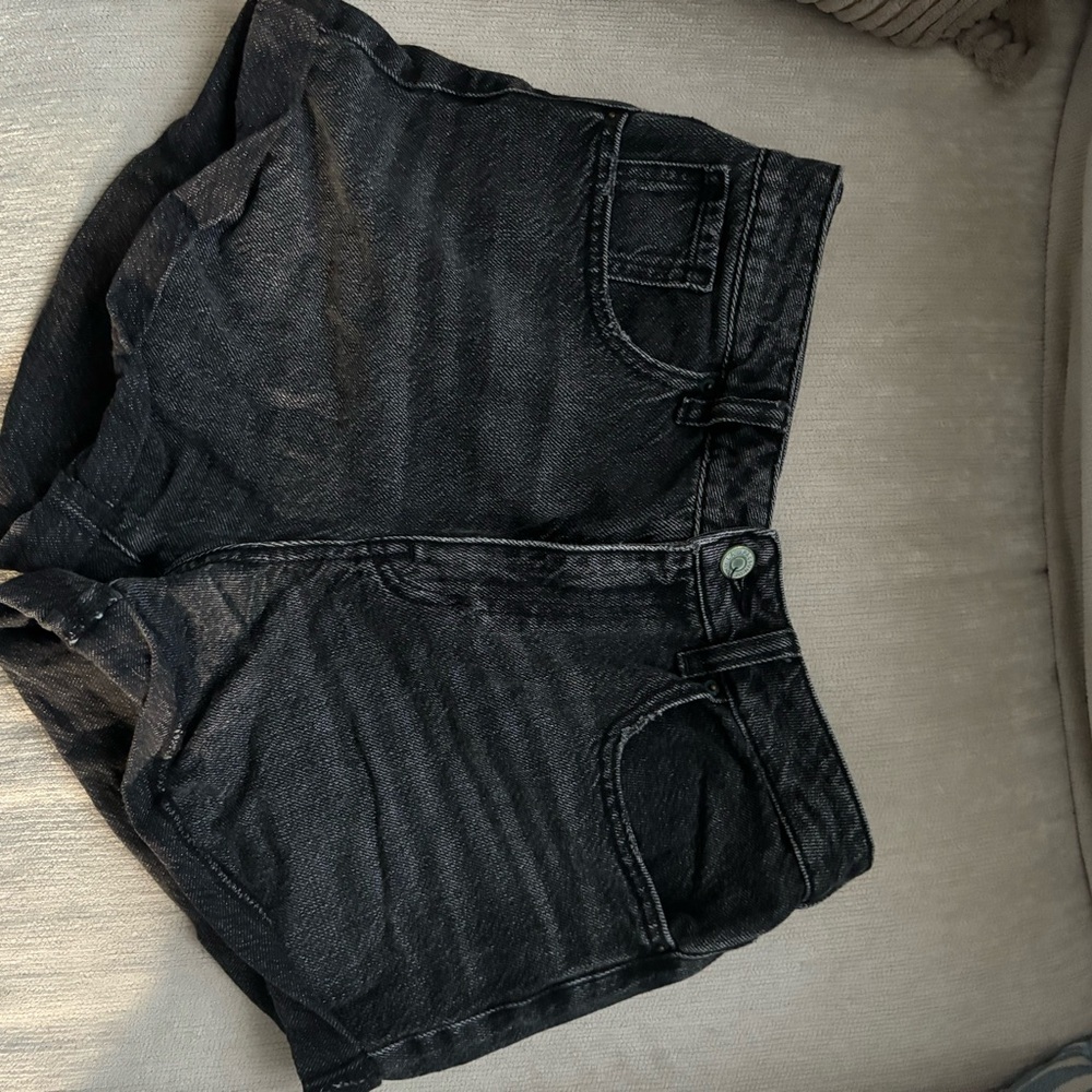 PacSun Black Jean Shorts